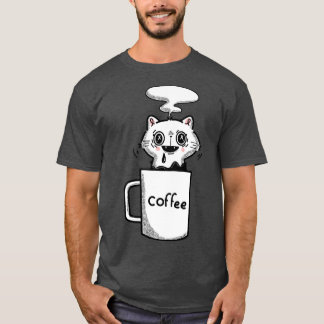 T-shirt Catfféné