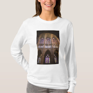T-shirt Cathédrale de León, vitraux intérieurs