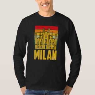 T-shirt Cathédrale de Milan d'Italie Dom De Milan
