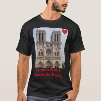 T-shirt Cathédrale Notre-Dame de Paris.