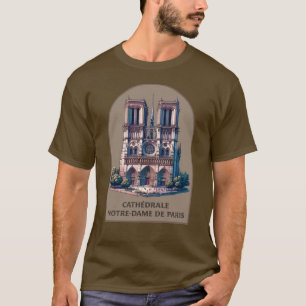 T-shirt Cathédrale Notre-Dame de Paris