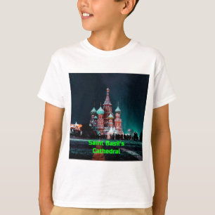 T-shirt Cathédrale Saint-Basile, Moscou, Russie
