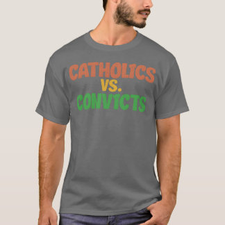 T-shirt catholiques contre amis convits