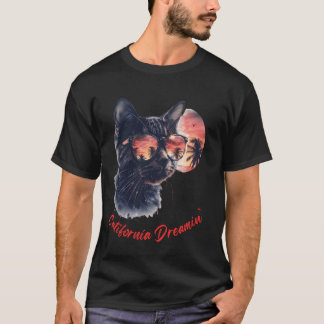 T-shirt Catifornia Dreamin' About Birds and Mice
