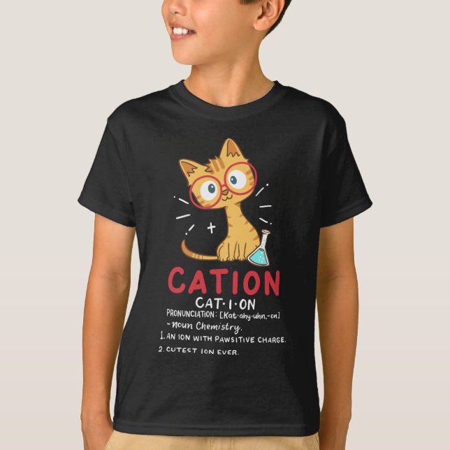 T-shirt Cation Science Chimie amusante Chimie Chimiste Sci (Devant)