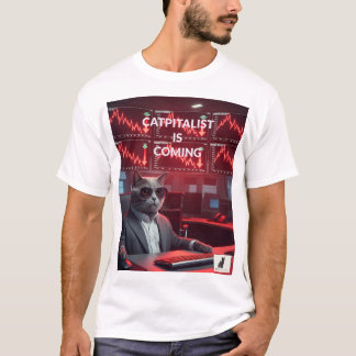 T-shirt CATPITALISTE ARRIVE - Crash Cat Boss