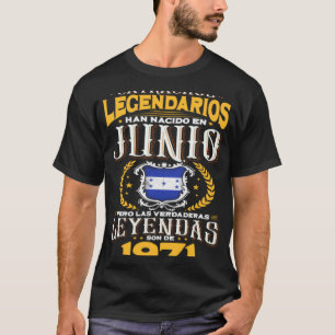 T-shirt Catrachos légendaires sont de juin 1971 Honduras f