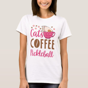 T-shirt Cats Café Pickleball