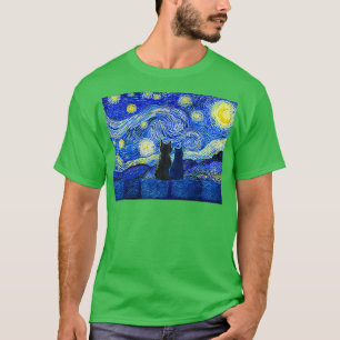 T-shirt Cats et Starry 