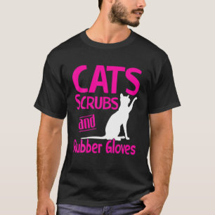 T-shirt Cats Scrubs