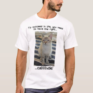 T-shirt Cattitude 2