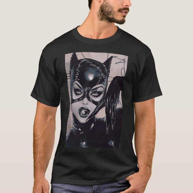 T-shirt Catwoman #50 Sozomaika Cover Illustration (Devant)