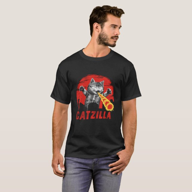 T-shirt Catzilla (Devant entier)