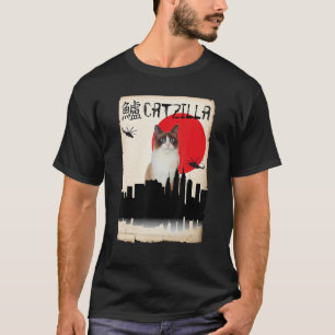 T-shirt Catzilla des neiges