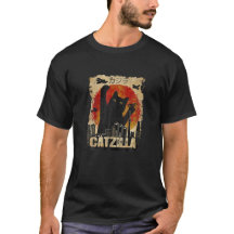 Catzilla vintage Funny Kitten Et Chat