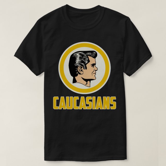 T-SHIRT CAUCASIANS DE WASHINGTON (Design devant)