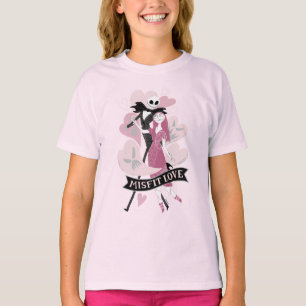 T-shirt Cauchemar avant Noël Amour inadapté