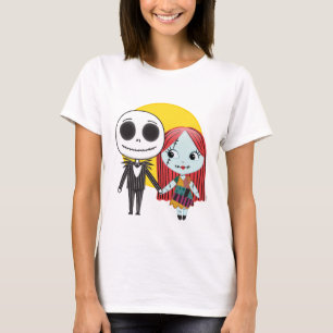 T-shirt Cauchemar avant Noël   Jack & Sally Emoji 2