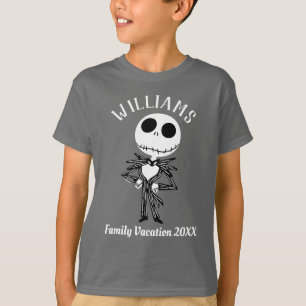T-shirt Cauchemar avant Noël Jack Vacances en famille