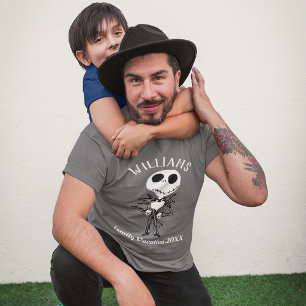 T-shirt Cauchemar avant Noël Jack   Vacances en famille