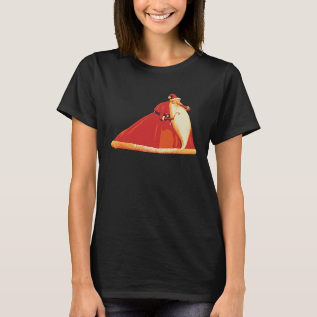 T-shirt Cauchemar avant Noël Père Noël (Devant)