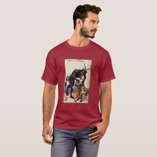 T-shirt Cauchemar de Noël Gruss Vom Krampus des années 1