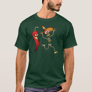 T-shirt Cauchemar de poivre de piment fort pour un