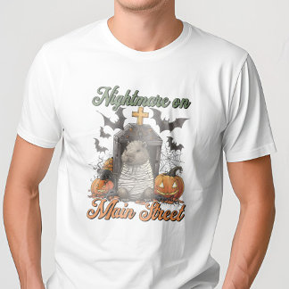 T-shirt Cauchemar sur Main Capybara Halloween Funny T-Shir