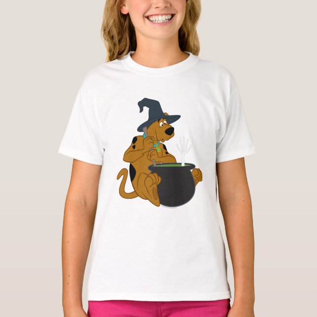 T-shirt Cauldron de sorcière Scooby-Doo (Devant)