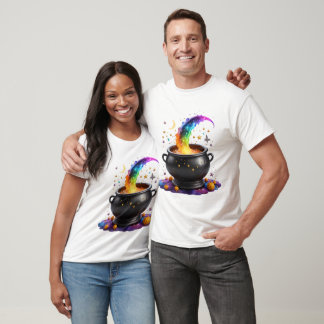 T-shirt Cauldron Whimsical