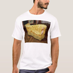 T-shirt Causeuse capitonnée, période du napoléon III