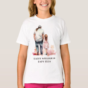 T-shirt Caution père et fille (6)