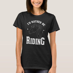 T-shirt Cavalerie Cavalier Équestre Cheval Cheval