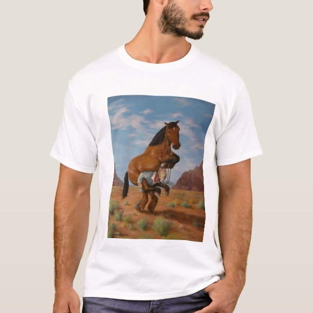 T-shirt Cavalier approximatif (Devant)