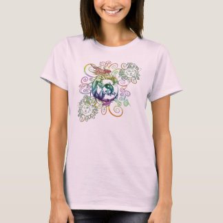 T-shirt Cavalier céleste de dragon