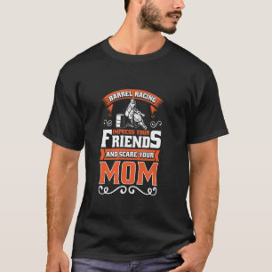 T-shirt Cavalier de baril drôle de cavalier de rodéo Cours