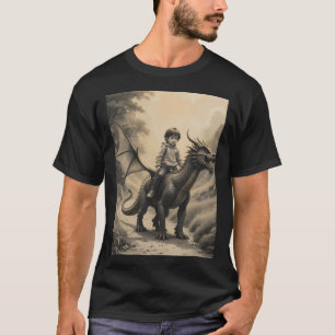 T-shirt Cavalier de dragon actif