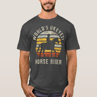 T-shirt cavalier de mondes okeyest