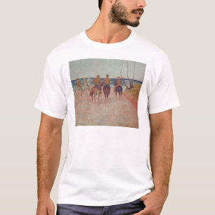 T-shirt Cavalier de Paul Gauguin   sur la plage 1902