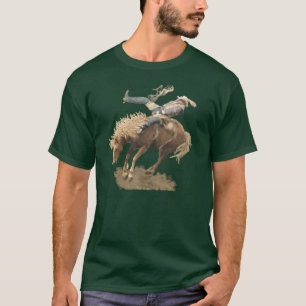 T-shirt Cavalier de rodéo