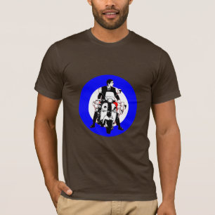 T-shirt Cavalier de scooter sur la cible