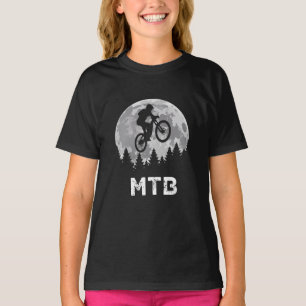 T-shirt cavalier de vélo MTB rétro vtt