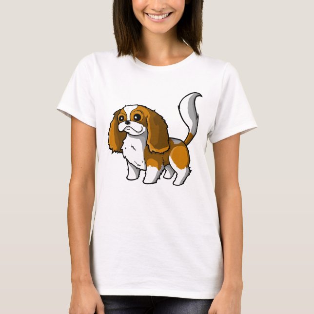 T-shirt Cavalier King Charles Espaniel jolie conception de (Devant)