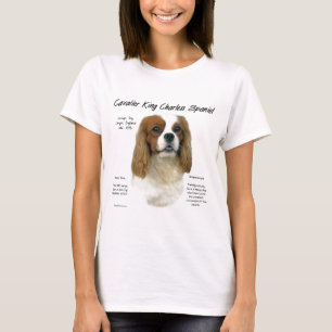 T-shirt Cavalier King Charles Spaniel (Blenheim) Histoire
