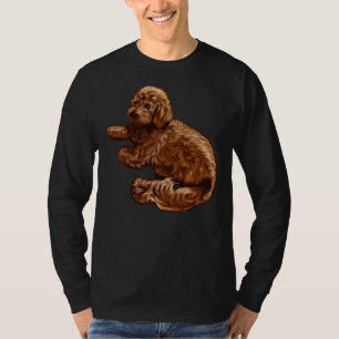 T-shirt Cavalier King Charles Spaniel Poodle Cavapoo Chiot