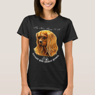 T-shirt Cavalier King Charles Spaniel Ruby
