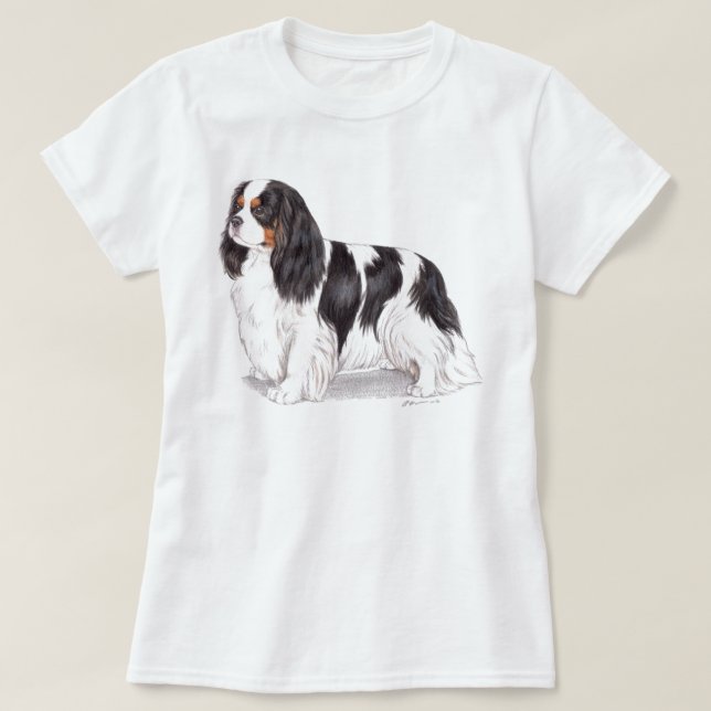 T Shirt: cavalier king charles spaniel T-Shirt (Design Front)