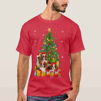 T-shirt Cavalier King Charles Spaniel Tree Xmas