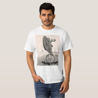 T-shirt cavalier vintage de style libre des années 1980