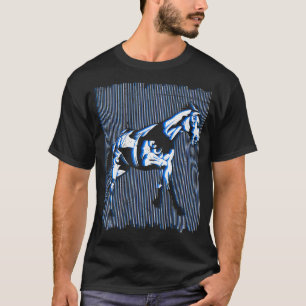 T-shirt Cavalier voltige de dressage Chevaux Fille